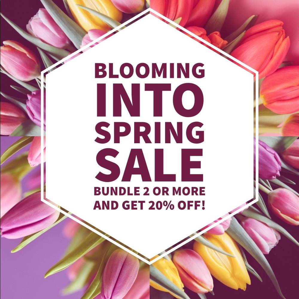 Happy spring thoughts and a deal